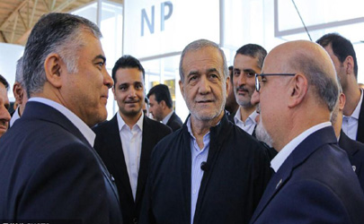 درخشش گروه کیمیا در معتبرترین نمایشگاه کشور و بازدید رئیس جمهور از غرفه گروه کیمیا