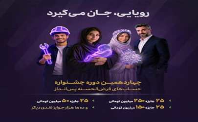 از جوایز جشنواره قرض‌الحسنه بانک اقتصادنوین جا نمانید 