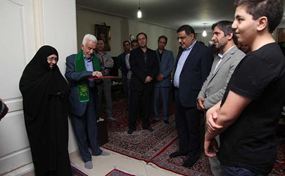 برگزاری آئین «چهل شب چهل روضه» در بیت شهدای سرافراز منطقه 22