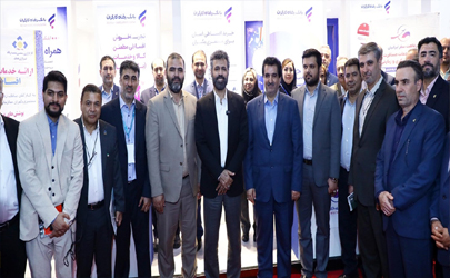 بازدید مدیران عالی وزارت تعاون و سازمان تامین اجتماعی از غرفه بانک رفاه کارگران در نمایشگاه ایران اکسپو 