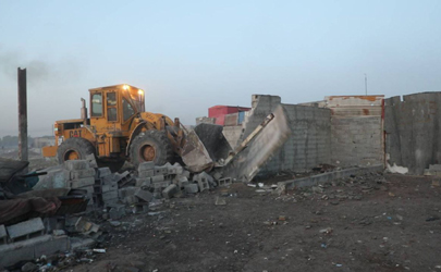 15000 متر مربع ساخت و ساز غیر مجاز در منطقه 19 رفع خلاف و آزاد سازی شد 