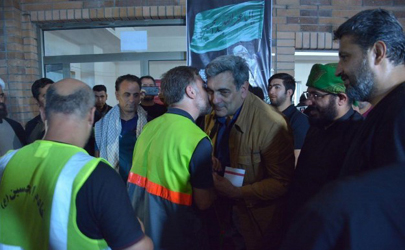 خدمات رسانی ۴٠٠ نیروی خدماتی شهرداری تهران در نجف و 1000 نیرو در کربلا برای زائران  