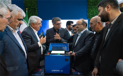 دستگاه CAPTAN 12 در سومین روز پتروکم توسط پتروشیمی شهید تندگویان رو نمایی شد