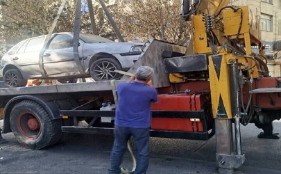 اتمام فاز اول طرح جمع‌آوری خودروهای فرسوده در منطقه ۹ 