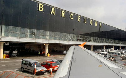 آتش‌سوزی گسترده در فرودگاه بارسلونا