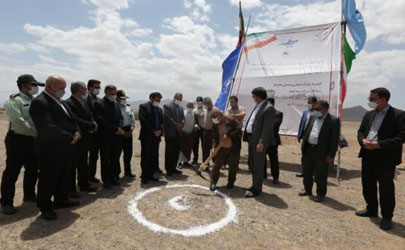 با سرمایه گذاری چادرملو عملیات بهسازی جاده چادرملو به بهاباد آغاز شد