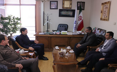 نشست مشترک روسای فدراسیون تکواندو و سازمان ورزش شهرداری تهران 