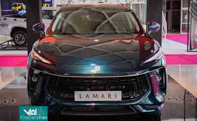 لاماری ایما محصول «آرین پارس موتور»در چهارمین نمایشگاه خودرو تهران 