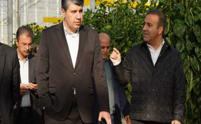 بازدید مدیرعامل بانک توسعه صادرات ایران از گروه صنعتی و کشاورزی آتاویتا 