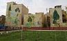 بیش از 2 هزار متر از جداره های باغ ایرانیان در مرکز پایتخت نقاشی شد