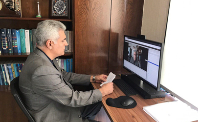 برگزاری اولین نشست ویدئو کنفرانس مدیران اجرایی پست بانک با مدیرعامل
