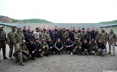 آموزش تیراندازی و دفاع شخصی برای ملی‌پوش ایرانی در یگان ویژه ارتش چچن