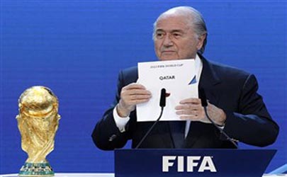 ادعای عجیب بلاتر: آمریکا میزبان جام جهانی 2022