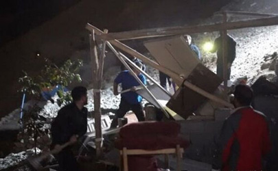 بامداد امروز ساخت و ساز‌های غیر مجاز در مراد آباد تخریب شد