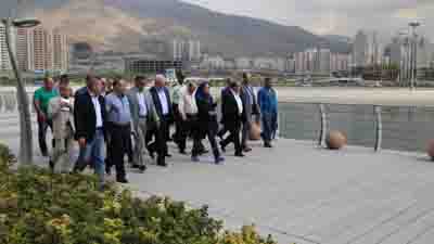 فکر خلاق ایرانی باعث ایجاد پروژه های بزرگی چون دریاچه و آبشار تهران شده است
