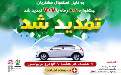 جشنواره ۷×۷ فروشگاه های رفاه تمدید شد