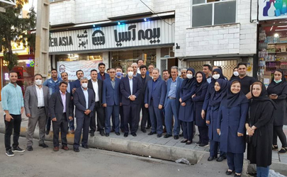 افزایش فروش نمایندگان با برخورداری از حمایت شعب بیمه آسیا 