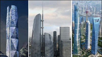بلند مر‌تبه ترین برج‌های ۲۰۱۵ را بشناسید/ چین و امارات، پیشتاز در بلندمرتبه‌ سازی جهان