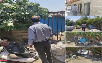 جمع آوری معتادین متجاهر و کارتن خواب ها از سطح ناحیه 4