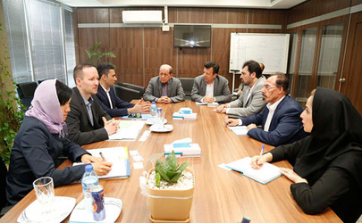 بازدید مدیران بانک تجارتی ایران و اروپا از بانک دی