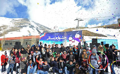 کودکان کار، میهمان آخرین روز جشنواره زمستانی توچال شدند