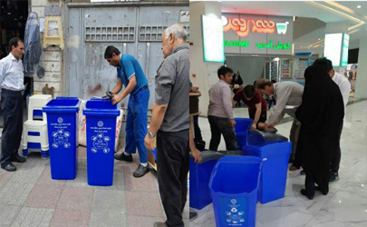طرح پایلوت جمع آوری پسماند خشک در منطقه 21 اجرایی شد