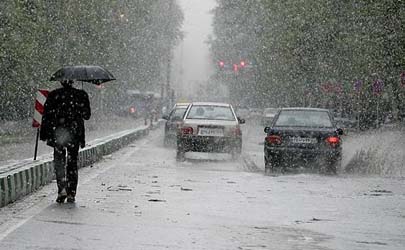 نصف شدن بارش برف و باران در ایران  