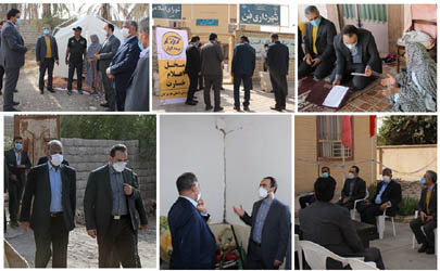 پرداخت خسارت به زلزله‌ زدگان هم‌ زمان با بازدید مدیرعامل بیمه کوثر از هرمزگان  