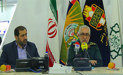جعفری: نمایشگاه ۴۰ سال افتخار و بالندگی به مناسبت چهلمین سالگرد پیروزی انقلاب اسلامی برگزار می شود/ سردارعامری: امروزآمریکایی های و یهودی ها با هر وسیله ای به دنبال متوقف کردن  و تضعیف کشور هستند