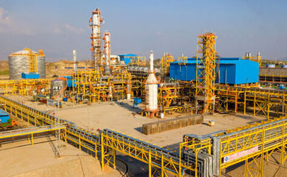 افتتاح طرح پتروشیمی با تسهیلات ۴۴۰ میلیون یورویی بانک صنعت و معدن