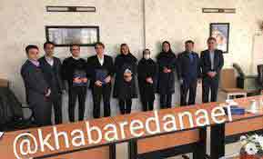 تقدیر از نمایندگان برتر بیمه دانا شعبه سنندج
