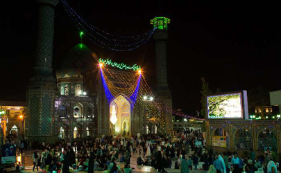مراسم جشن میلاد امام رضا(ع) در آستان مبارک امامزاده صالح(ع) برگزارشد
