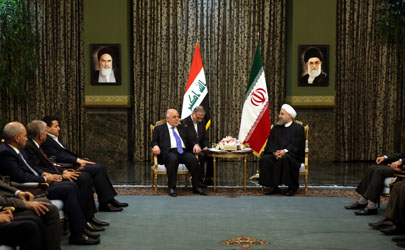 ایران در مسیر مبارزه با تروریسم و تمامیت ارضی عراق، همواره در کنار دولت و ملت این کشور خواهد بود/تهران با همه توان آماده مشارکت در روند بازسازی و توسعه عراق است/ استقبال از تدبیر دولت عراق در مسأله اقلیم کردستان/ گسترش مناسبات و همکاریهای دو جانبه