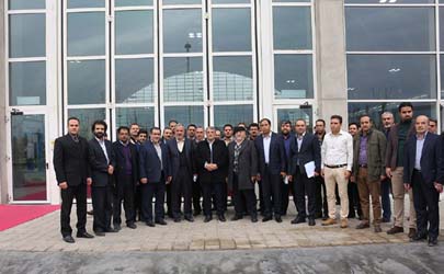رییس و جمعی از اعضای شورای شهر تهران از نمایشگاه بین المللی شهرآفتاب بازدید کردند