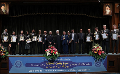 تقدیر از ۱۳ طرح برگزیده جشنواره بین‌المللی خوارزمی