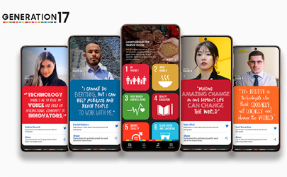 سامسونگ و سازمان ملل چهار چهره جدید به برنامه Global Goals اضافه کردند