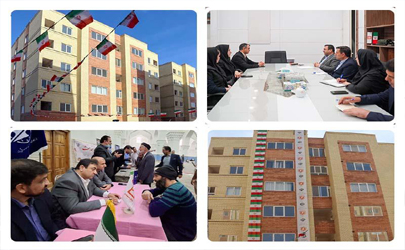 با حمایت مالی بانک مسکن پروژه ۱۲۰ واحدی نهضت ملی شاهدیه یزد افتتاح شد/ قدردانی از عملکرد بانک مسکن