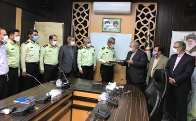 پرداخت تسهیلات قرض الحسنه به کارکنان پلیس پیشگیری ناجا توسط موسسه اعتباری ملل