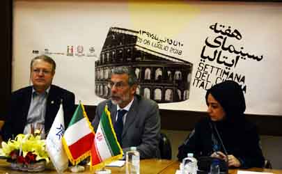 نشست خبری هفته سینمای ایتالیا در تهران برگزارشد