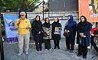 نواختن زنگ تحرک به یاد حماسه‌سازان خرمشهر در بوستان نیاوران 