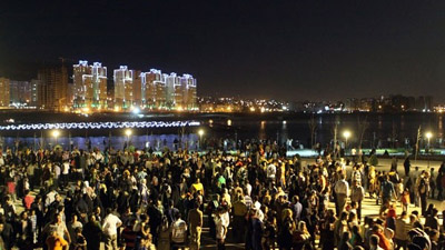 دریاچه شهدای خلیج فارس میزبان 1500 نفر از  اعضای کانون معلولان محله های شهر تهران