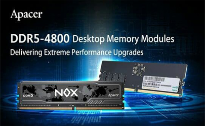 ماژول های DDR5 برای مصرف کنندگان و گیمرها / ارتقاء عملکرد فوق العاده با ماژول حافظه دسکتاپDDR5-4800  شرکت اپیسر 