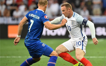 تصاویر دیدار انگلیس مقابل ایسلند در یورو ۲۰۱۶