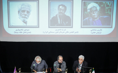 منصوری: هیچ کمک دولتی ویژه فارغ از تفاهم نامه ابتدای سال با سازمان سینمایی دریافت نکردیم/ یشایایی: برای رفع مشکلات سینما بهتر است اتاق فکر داشته باشیم/ شاهسواری: تندیس سینما تنها در جشن خانه سینما اهدا می شود