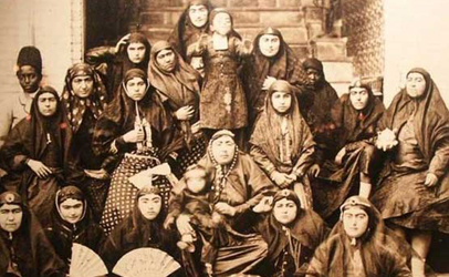 عکس حرم‌سرای شاه قاجار