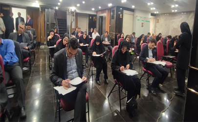 آزمون های ارتقا شغلی کارکنان بانک ایران زمین برگزار شد 