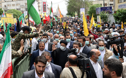 راهپیمایی روز قدس نماد همبستگی امت اسلامی است که به نابودی رژیم صهیونیستی منتهی خواهد شد/ امروز ابتکار عمل در میدان مقاومت در دست جوانان فلسطینی و محور مقاومت است