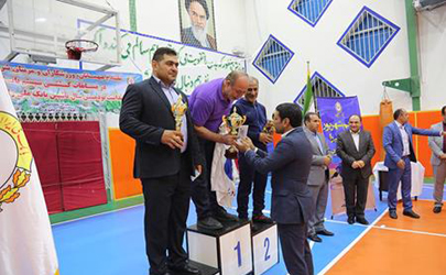 ​بانک صادرات ایران قهرمان مسابقات کشتی شبکه بانکی شد