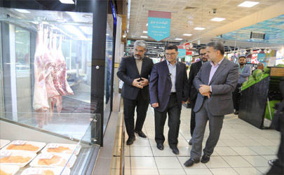 بازدید جانشین وزیر و معاون توسعه بازرگانی وزارت صمت از روند خدمات‌رسانی در فروشگاه شهروند بیهقی 