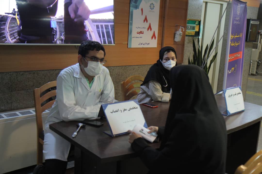 اجرای  سنجش و پایش سلامت شهروندان منطقه2